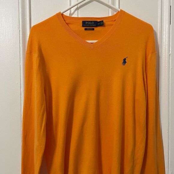 Polo Ralph Lauren long sleeve v neck sweater - Picture 2 of 4